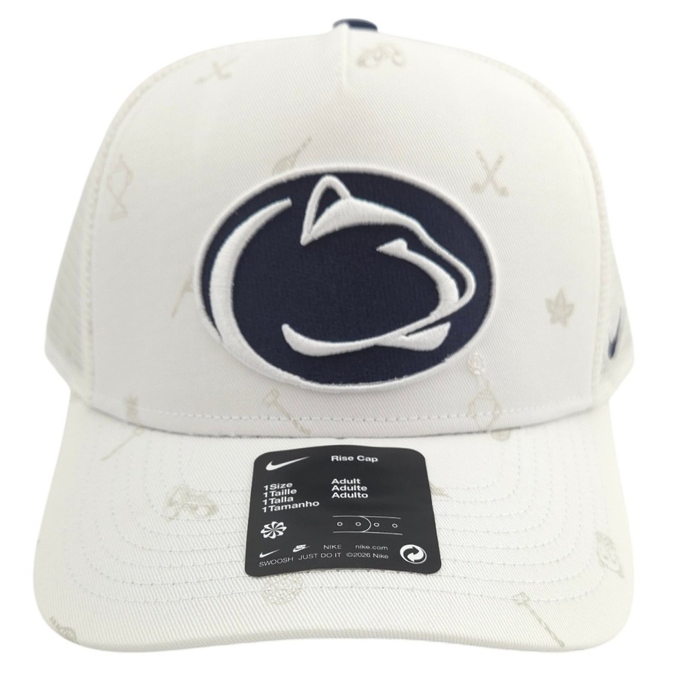 Nike Penn State Nittany Lions Country Club Golfin Rise Trucker Adjustable Hat OS